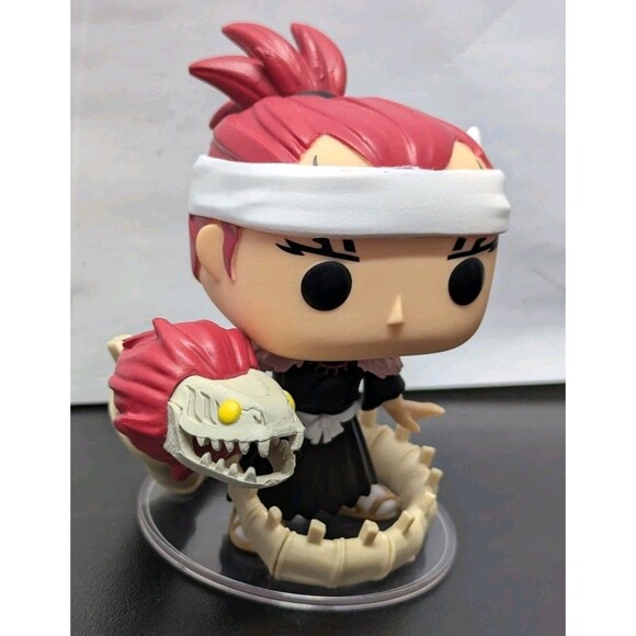 Funko POP Animation Bleach Renji 347 Vinyl Figure - We-R-Toys Funko Pop! Vinyl Bleach Renji Abarai  #347 Gamestop - Vaulted - Loose
